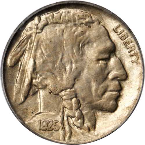 1925-S Buffalo Nickel. MS-65 (PCGS).