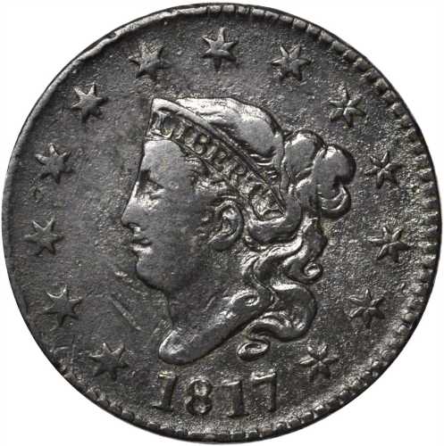 Lot of (5) Matron Head Cents.
