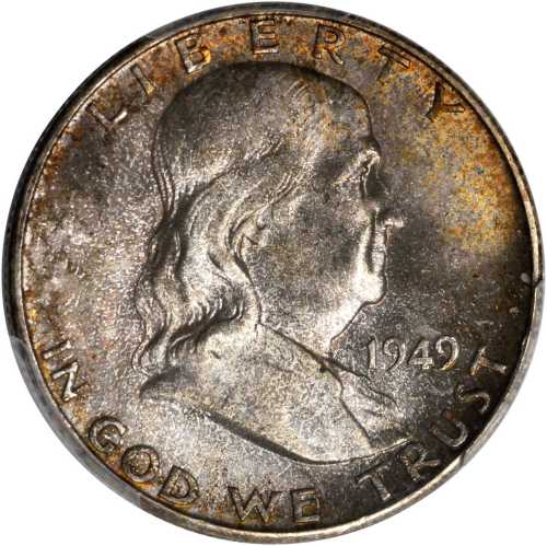 1949-S Franklin Half Dollar. MS-66 (PCGS). CAC.