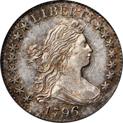 1796 Draped Bust Dime. JR-4. Rarity-4. MS-61 (PCGS). OGH.