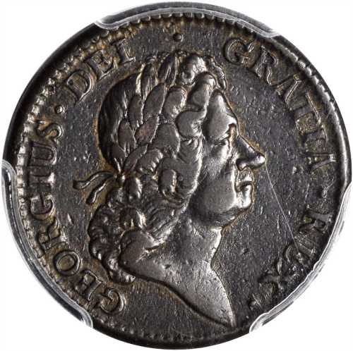 1723 Rosa Americana Penny. Martin 2.24-Eb.7, W-1278. Rarity-4. EF-40 (PCGS).