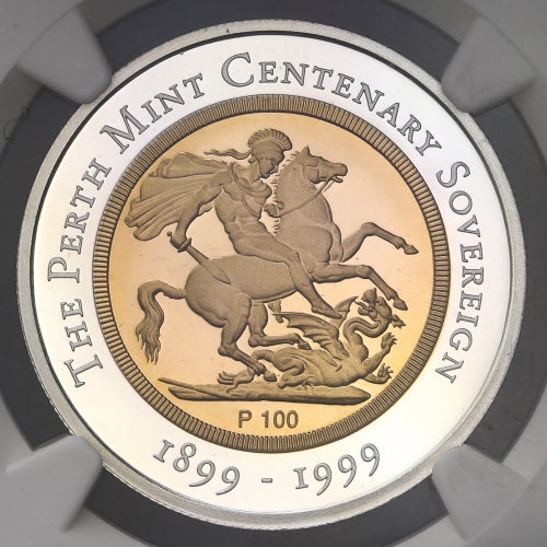 AUSTRALIA オーストラリア 100Dollars ND(1999P) NGC-PF68 Ultra Cameo  Proof
