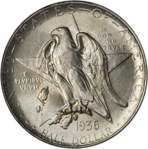 1936-D Texas Independence Centennial. MS-66 (PCGS). CAC.