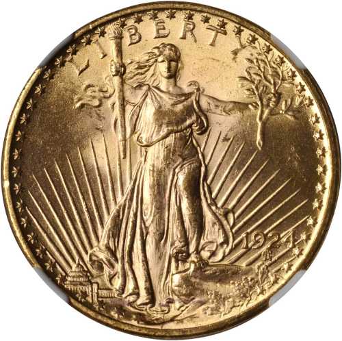 1924年双鹰 NGC MS 65+