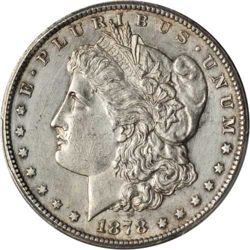 1878-CC Morgan Silver Dollar. AU Details--Cleaned (PCGS).