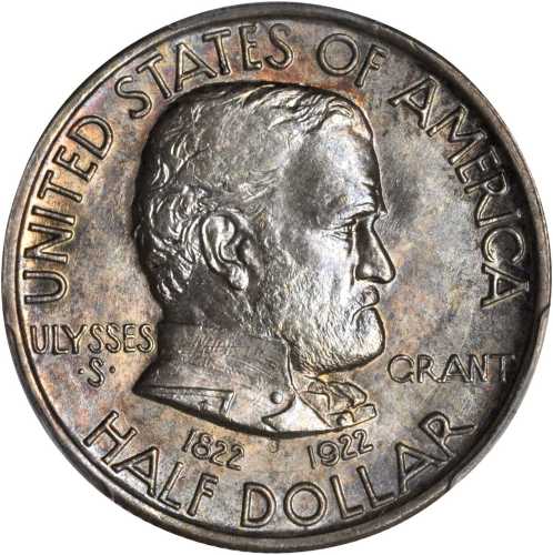 1922 Grant Memorial. No Star. MS-65 (PCGS).