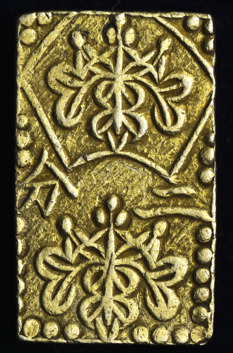 日本 明治二分判金 Meiji 2Bu-bankin 明治元年~明治2年(1868-69)   (VF)美品