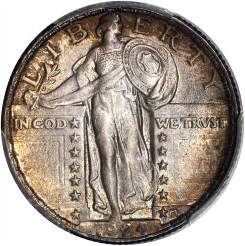 1924 Standing Liberty Quarter. MS-67 (PCGS). CAC.