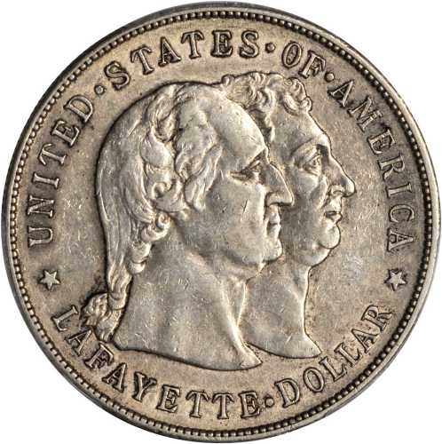 1900 Lafayette Silver Dollar. EF-45 (PCGS).