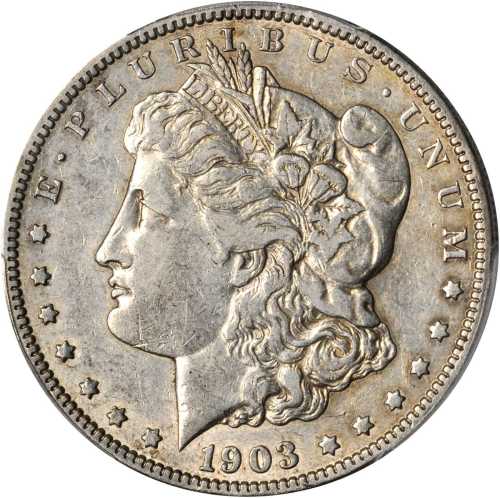 1903-O Morgan Silver Dollar. VF-35 (PCGS).
