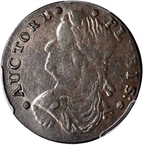 1787 Auctori Plebis Token. W-8770. AU-55 (PCGS).