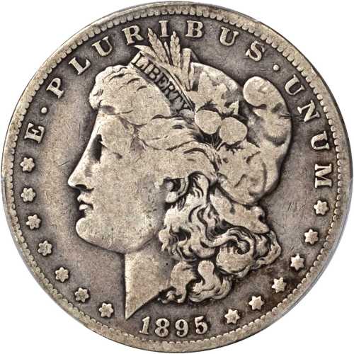 1895-O Morgan Silver Dollar. VG-10 (PCGS).