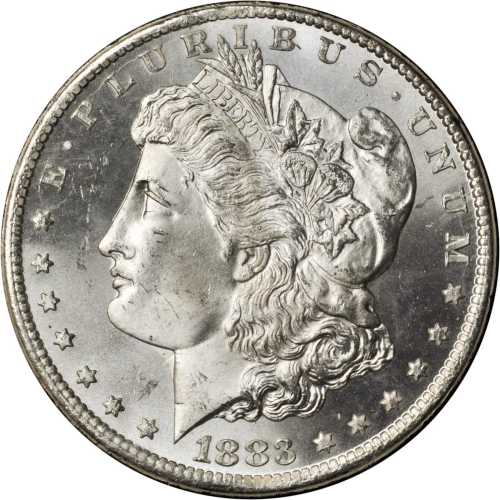 1883-CC GSA Morgan Silver Dollar. MS-65 (NGC).