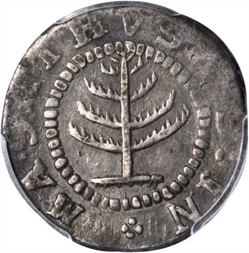 1652 Pine Tree Shilling. Small Planchet. Noe-30, Salmon 12-G, W-935. Rarity-3. VF-35 (PCGS).