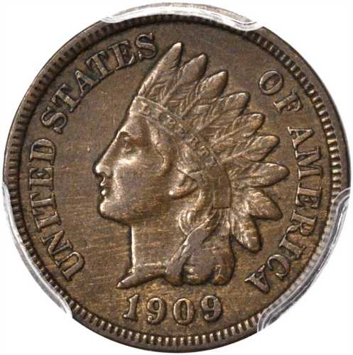 1909-S Indian Cent. EF-45 (PCGS).