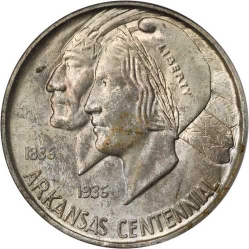 1939-S Arkansas Centennial. MS-65 (PCGS). CAC.