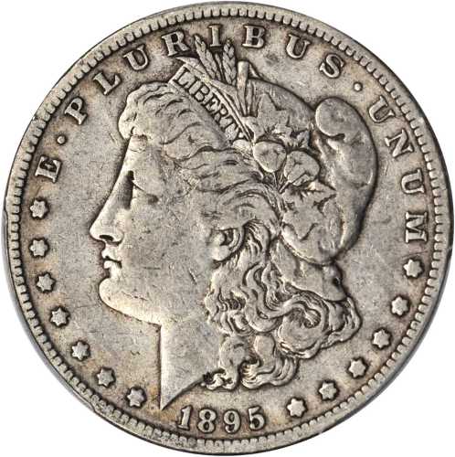 1895-O Morgan Silver Dollar. Fine-15 (PCGS).