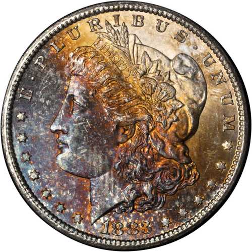 1883-CC GSA Morgan Silver Dollar. MS-64 (NGC).