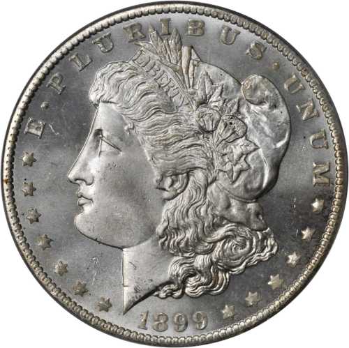 1899-O Morgan Silver Dollar. MS-66 PL (PCGS). CAC.