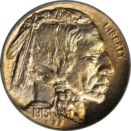 1913 Buffalo Nickel. Type I. Proof-66 (PCGS). Gold Shield Holder.