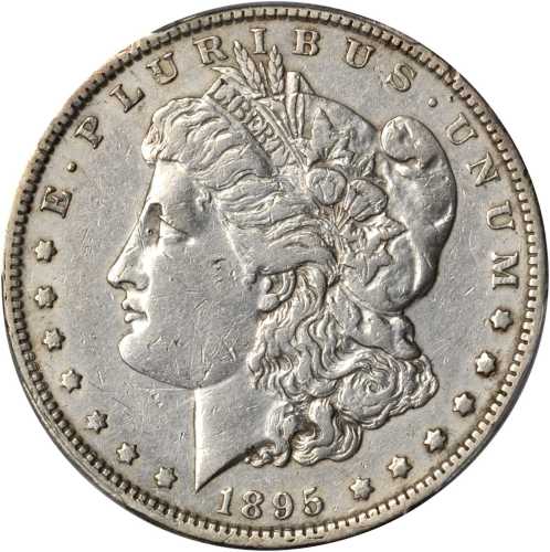 1895-O Morgan Silver Dollar. EF Details--Cleaned (PCGS).