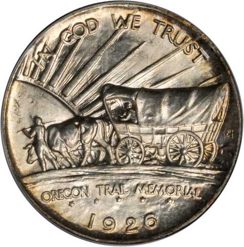 1926-S Oregon Trail Memorial. MS-66 (PCGS). CAC.