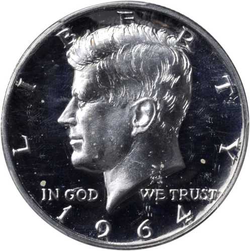 1964 Kennedy Half Dollar. FS-401. Accented Hair. Proof-67 Cameo (PCGS).
