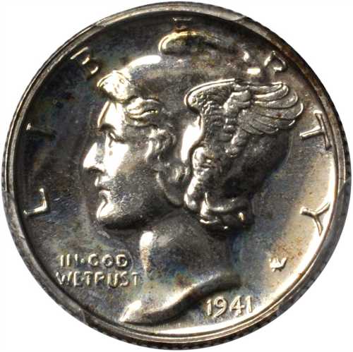 1941 Mercury Dime. Proof-67+ (PCGS). CAC.