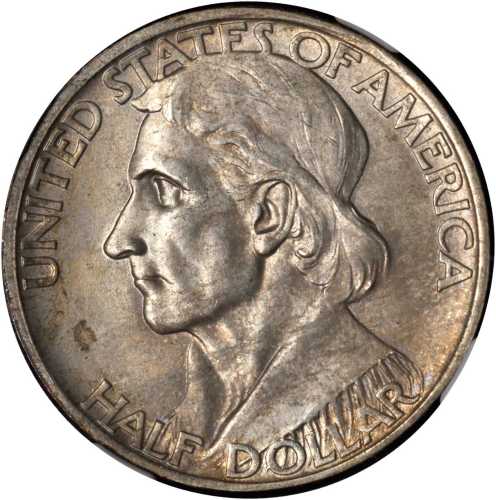 1935-S Boone Bicentennial. MS-64 (NGC).