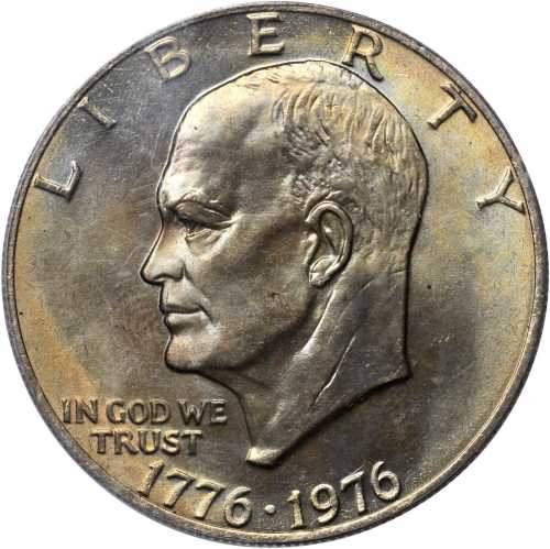 1976 Eisenhower Dollar. Type II Reverse. MS-67 (PCGS).