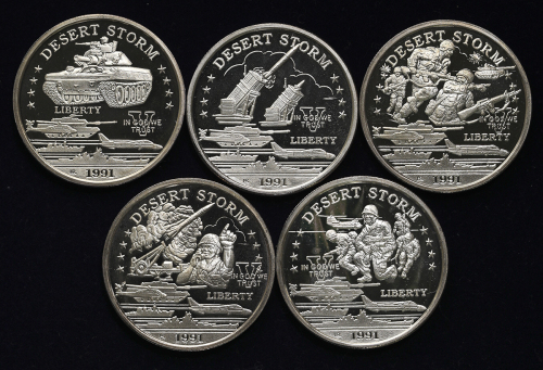 AUSTRALIA Hutt River Province ハット・リバー 25Dollars 1991(×5) 返品不可 要下见 Sold as is No returns Proof