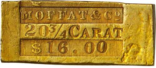 1849年16美元金条 PCGS AU 55