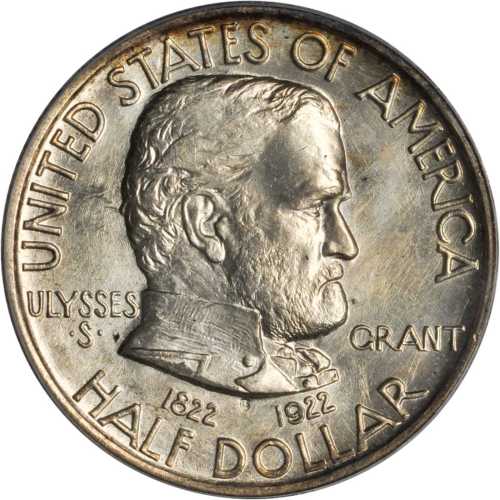 1922 Grant Memorial. No Star. MS-64 (PCGS). CAC.