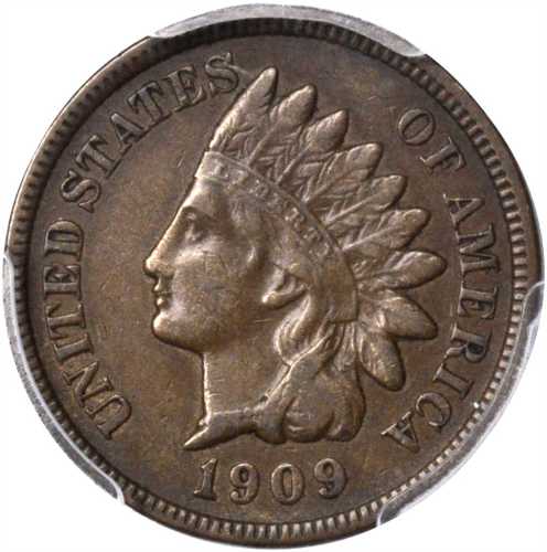 1909-S Indian Cent. EF-40 (PCGS).