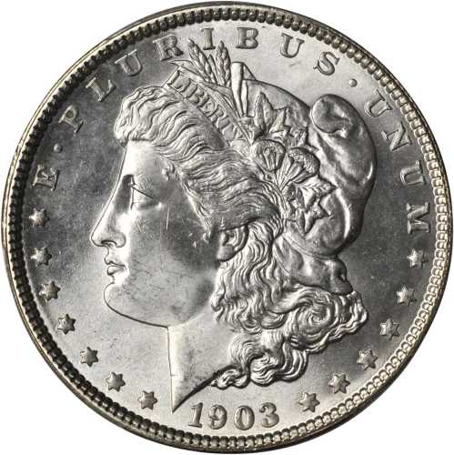 1903 Morgan Silver Dollar. MS-66 (PCGS).