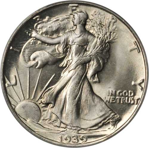 1939-S Walking Liberty Half Dollar. MS-65 (PCGS). CAC. OGH.