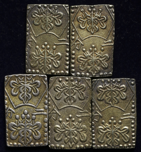 日本 明治二分判金 Meiji 2Bu-bankin 明治元年~明治2年(1868~69) 返品不可 要下见 Sold as is No returns (VF)上品~美品