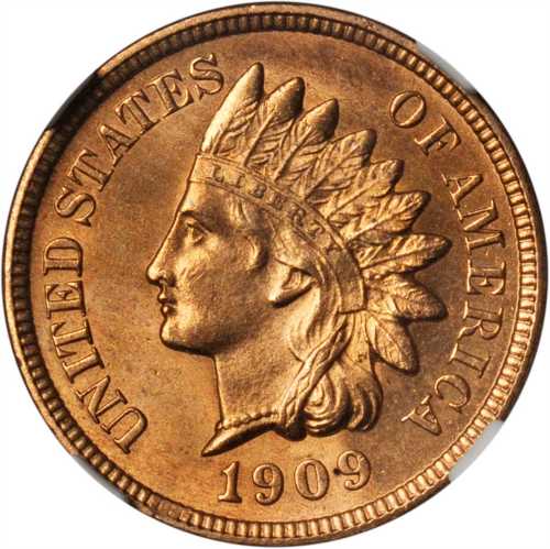 1909-S Indian Cent. Unc Details--Altered Color (NGC).