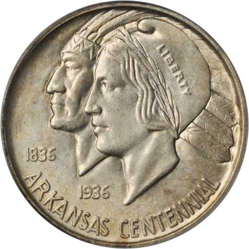 1937-D Arkansas Centennial. MS-66 (PCGS). CAC.