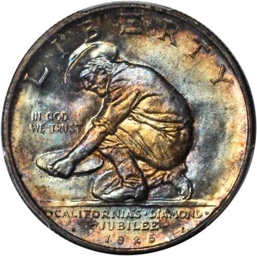 1925-S California Diamond Jubilee. MS-66 (PCGS). CAC.