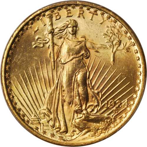 1924 Saint-Gaudens Double Eagle. MS-63 (PCGS).