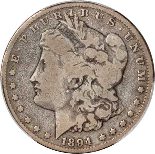 1894 Morgan Silver Dollar. VG-8 (PCGS).