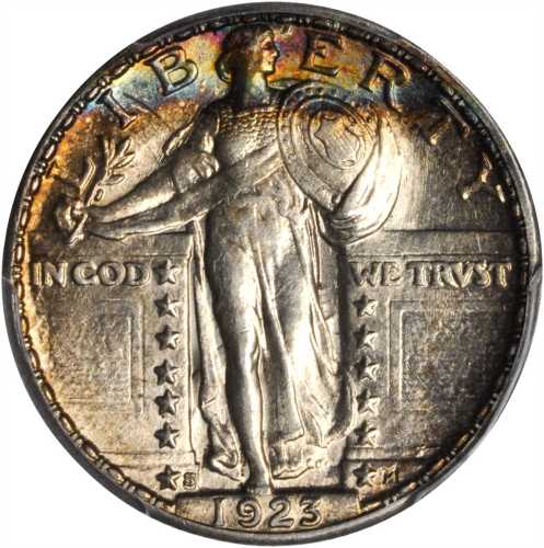 1923-S Standing Liberty Quarter. MS-63 FH (PCGS).