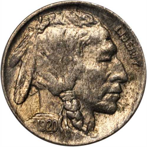 1920-D Buffalo Nickel. MS-62 (ANACS).