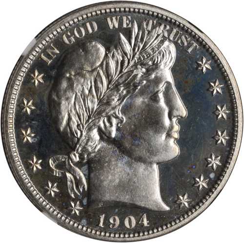 1904 Barber Half Dollar. Proof-65 (NGC). CAC.