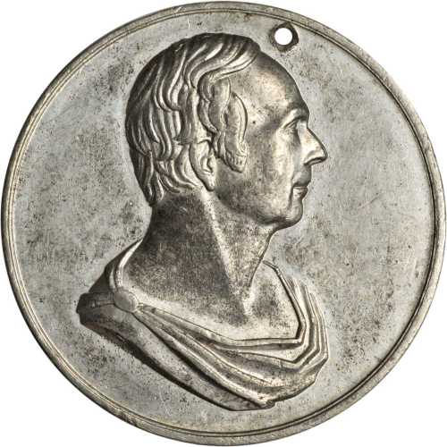 1832 Henry Clay. DeWitt-HC 1832-1. White metal. 36.9 mm. Choice Extremely Fine.
