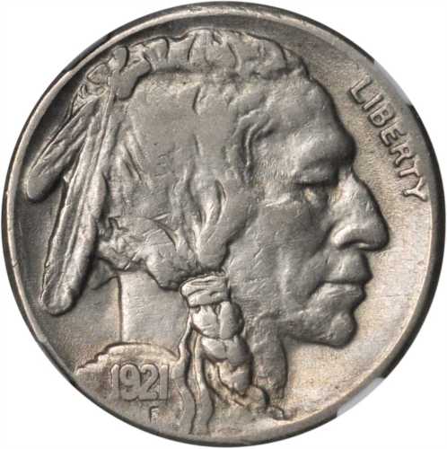 1921-S Buffalo Nickel. VF Details--Improperly Cleaned (NGC).