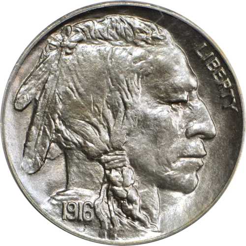 1916 Buffalo Nickel. Proof-67 (PCGS). CAC.