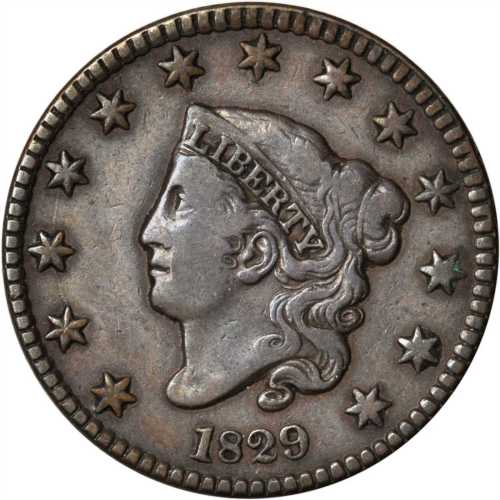 Lot of (3) Matron Head Cents.