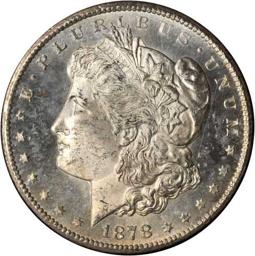 1878-CC GSA Morgan Silver Dollar. MS-64 (NGC).